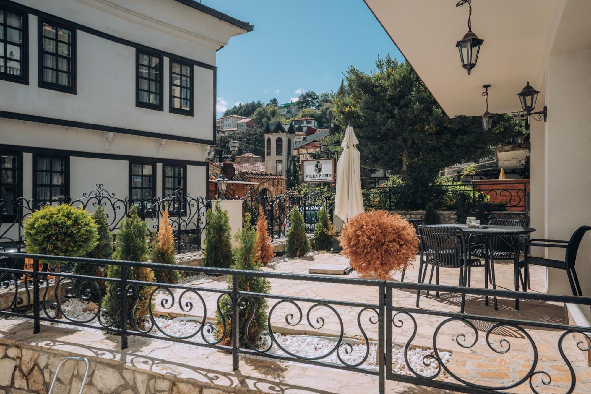 Villa Pupin Saraiste Ohrid Esterno foto