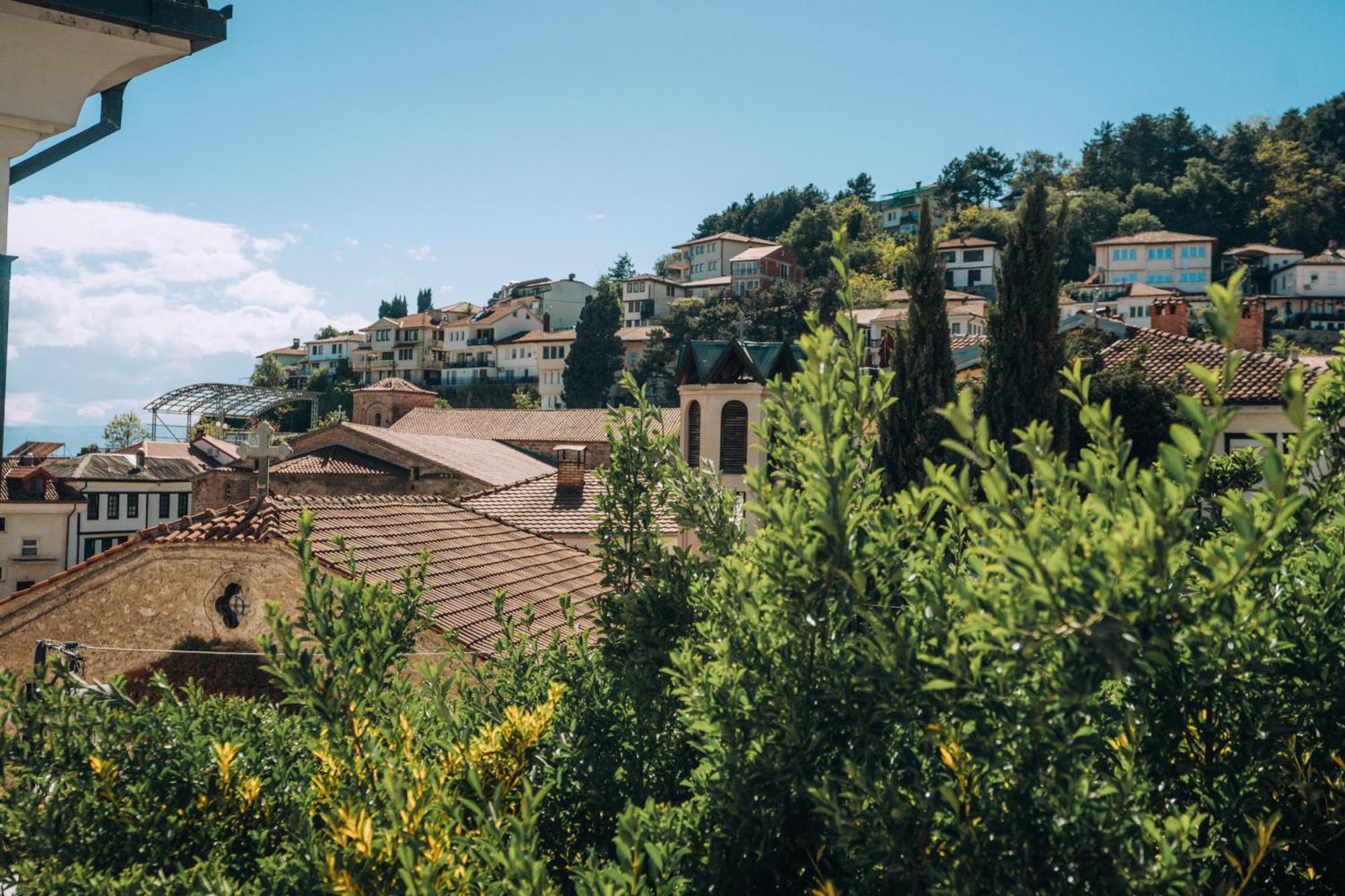 Villa Pupin Saraiste Ohrid Esterno foto